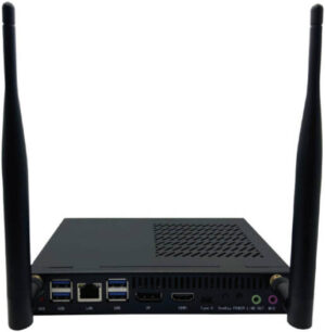 AZTECH Slot-In PC Module, Intel Core i7-1360P Processor, HM670 Chipset, 16GB RAM, 512GB SSD, Intel Iris Xe Graphics, Windows 11 Pro (Not activated), Black | AZ-OPS713-U