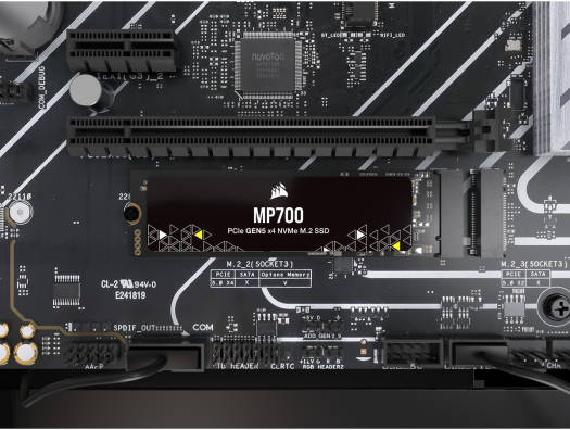 CORSAIR MP700 2TB PCIe 5.0 (Gen 5) x4 NVMe M.2 SSD, Up to 10000MB/s Max Read & Up to 10000MB/s Max Write Speed, 3D TLC NAND Flash, 1400TBW Endurance, 1600000H MTBF | CSSD-F2000GBMP700R2 - Image 5