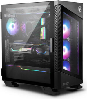 MSI Advanced Gaming PC - Intel Core i9 14900KF 24 Cores 32 Threads, NVIDIA RTX 5070 Ti 16GB, 32GB DDR5 RAM 6400MHz, 1TB SSD Gen 4, 850W PSU, Tower Cooler, Wi-Fi + BT