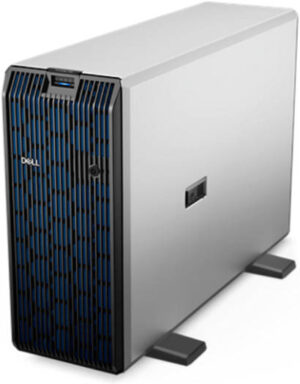 Dell PowerEdge T550 Tower Server, Intel Xeon Silver 4310 2.3G, 64GB (4x 16GB) DDR4,2x 480GB SSD SATA Read Intensive 6Gbps, PERC H755 SAS, iDRAC9, Enterprise 15G | T550