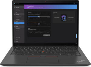 Lenovo ThinkPad T14 Gen 4 Laptop, 14" WUXGA IPS Display, Intel Core i5-1345U, 8GB RAM, 512GB Storage, Intel Iris Xe Graphics, English (UK) Keyboard, FreeDOS, Thunder Black | 21HESG6W00