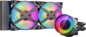 Deepcool Castle 240EX RGB AIO CPU Liquid Cooler, Aluminum | DP-GS-H12-CSL240EX-RGB