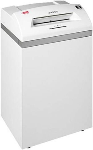 Intimus Pro 120SC2 5.8mm Strip Cut Shredder, Up to 38 Sheet Capacity, 6mm/sec Cutting Speed, 120 Liter Bin, 310mm Entry Width, Integrated Auto Reverse Function, Mobile with Castors, White | 120SC2