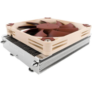 Noctua Premium Low Profile CPU Cooler, For AMD AM4, 61 NSPR, Low-Noise Adaptor, Metal Case Badge, Brown | NH-L9a-AM4.BR