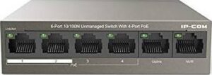 IP COM F1106P-4-63W 6-Port 100M 4-Port PoE unmanaged Switch | F1106P-4-63W