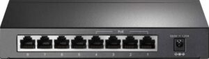 TP-Link 8-Port 100MBPS Desktop Switch with 4-Port PoE, Black | TL-SF1008P