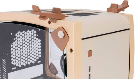 InWin Case Monsters E: Animal Series Mini-ITX Computer Case, 3x InWin ASL120 Fan Included, Tempered Glass, SECC, ABS Materials, Up to 330mm GPU Support, Bandi Design | IW-CS-CASEMONSTERS-006 - Image 12