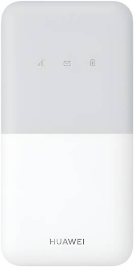 HUAWEI 4G Mobile WiFi 5 Hotspot, Plug & Play, LTE 195 Mbps, Connects With Up To 16 Devices, Slim Design, Type-C Port, White | E5586-326