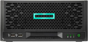 HPE ProLiant MicroServer Gen10 Plus V2 4U RPS Enable Kit, Intel Xeon E-2314 4-Core, 2x 960GB SATA SSD & 2x Toshiba 10TB Enterprise SATA, 2x MicroServer Gen10 NHP SFF Kit, 180W Power Supply