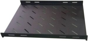ZLINK Shelf For Wall Mount Cabinet, Compatible With Floor Stand Server 22U, Size D1164 x 800H x 6000W mm, Shelf Only, Black |