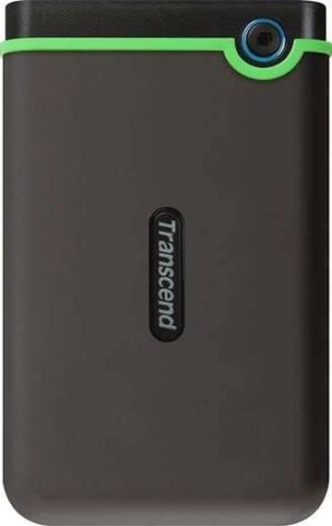 Transcend 2TB StoreJet 25m3S 2.5-inch USB 3.0 External Hard Drive (Iron Gray) | TS2TSJ25M3S / TS2TSJ25H3P