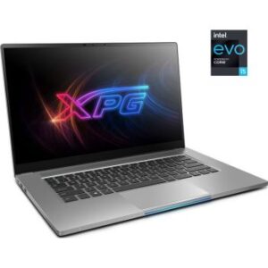 XPG XENIA Xe Gaming Lifestyle Ultrabook - 11th Gen Intel Core i5-1135G7 2.4GHz, 8GB LPDDR4 RAM, 1TB M.2 PCIe SSD, Intel Iris Xe Graphics, 15.6" FHD, Windows 10 Home | XENIAXe15TI5G11GXELX-SGC