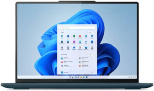 Lenovo Yoga Pro 9 16IRP8 Laptop, 16" 3.2K 165Hz Display, Intel Core i9-13905H, 32GB RAM, 1TB SSD, GeForce RTX 4060 8GB GPU, English-Czech Keyboard, Windows 11 Pro, Tidal Teal | 83BY0040CK