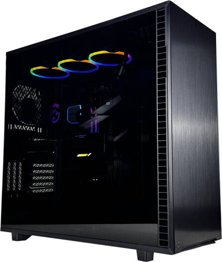 WorkEdge Workstation - AMD Ryzen 9 9950X3D 16 Cores 32 Threads, NVIDIA RTX 5080 16GB, 64GB DDR5 RAM 5600MHz, 2TB SSD Gen 5, 1000W PSU, 360mm Liquid Cooler, Wi-Fi + BT - Image 2