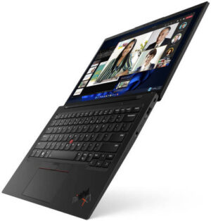 Lenovo ThinkPad X1 Carbon Gen 10 Laptop, 14" WUXGA 1920x1200 Display, Intel Core i7-1255U 4.7GHz, 16GB RAM, 2TB SSD, Integrated Intel Iris Xe Graphics, Backlit Arabic KB, Win11, Black | 21CB002SGR