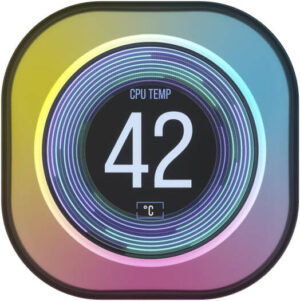 Corsair iCUE LINK LCD Screen Module, Custom 2.1" IPS LCD Screen, CORSAIR iCUE Software Control, Black | CW-9061011-WW