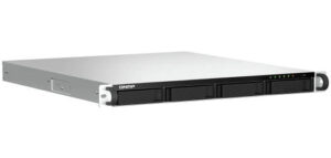 QNAP 4-Bay High Speed Rackmount NAS, 2.5GbE Connectivity, Intel Celeron N5105/N5095 CPU, 4GB DDR4 Memory, 3.5-inch SATA 6Gb/s Drive Bay, 1 PCIe Slot | TS-464U-RP-4G