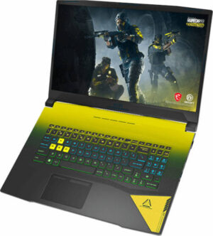 MSI Crosshair 17 B12UGSZ 17.3'' FHD 360Hz Laptop, 12th Gen Intel Core i9-12900H 1.80Ghz, 32GB DDR4 RAM, 1TB SSD, 8GB Nvidia Geforce RTX 3070Ti, Windows 11 Home, Eng-Arabic KB, Black | 9S7-17L352-262