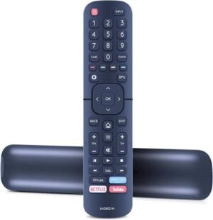 WDZP EN2BS27H Universal Remote for Hisense 4K UHD TV 55R5 50R5 58R5 65R5 B7100 70B7100UW 55B7100UW 43B7100UW 50B7100UW 65B7100UW 55B7100UW Q8600 65Q8600UWG B8000 65B8000UW LEDN70B7100UW and more