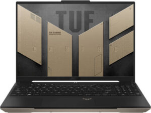 ASUS TUF Gaming A16 FA617NS Advantage Edition Laptop, 16" WUXGA IPS 165Hz Display, AMD Ryzen 7 7735HS, 16GB RAM, 512GB SSD, Radeon RX 7600S 8GB GPU, ENG K/B, Sandstorm | FA617NS-N3085W