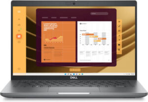 Dell Latitude 5450 Laptop, 14" FHD IPS 60Hz Display, Intel Core Ultra 5 125U, 8GB RAM, 512GB SSD, Intel Graphics, English-Arabic Keyboard, Ubuntu 22.04 LTS, Silver | L5450U58GB512UA-2531