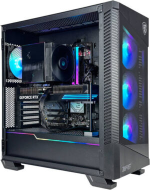 VantaX Pro Gaming PC - Intel Core i7-14700K 20 Cores 28 Threads, NVIDIA RTX 5070 Ti 16GB, 32GB DDR5 RAM 6000MHz, 1TB SSD Gen 4, 750W 80 PLUS PSU, Tower CPU Cooler, Wi-Fi + BT