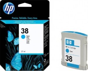 HP 38 Cyan Pigment Original Ink Cartridge | C9415A