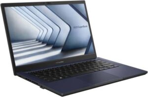ASUS ExpertBook B1 B1402CVA Laptop, 14" FHD Display 16 9 Anti glare Display, Intel Core i5 1335U, 8GB RAM, 512GB SSD, Intel UHD Graphics, ENG-ARB K/B, Free DOS, B1402CVA-I58512B0D