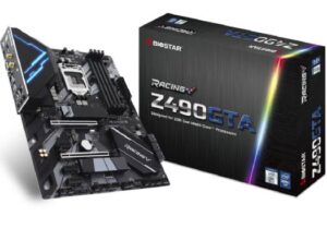 Biostar Z490GTA Racing Series ATX DDR4 Motherboard, Intel Z490 Chipset, 10th/11th Gen  LGA1200 Socket, PCI-Express 4.0, SATA 3, 3x M.2, 2.5GbE, USB 3.2 Gen2, Supports WiFi 6 | Z490GTA