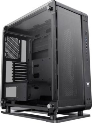 Thermaltake Core P6 Tempered Glass Mid Tower ATX Case, SPCC Material, 7 Expansion Slots, Up To 140mm Fan Support, 360mm Radiator Support, 4 x 3.5" / 8 x 2.5" Drive Bays, Black  | CA-1V2-00M1WN-00