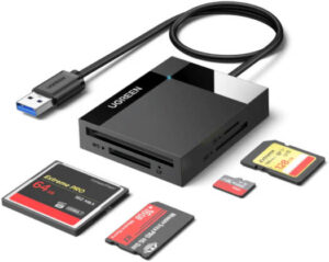 Ugreen 4-in-1 USB 3.0 to SD CF TF MS Card Adapter | 30333