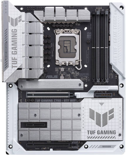 ASUS TUF Gaming Z790-BTF WIFI LGA 1700 ATX Intel Motherboard, Intel Z790 Chipset, 4x DDR5 DIMM Slots, 192GB Max Memory, 4x M.2 Slots, Intel Wi-Fi 7 & Bluetooth v5.4, White/Black | 90MB1GU0-M0EAY0 - Image 2