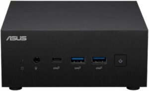 Asus PN64-B Barebone Mini PC, Intel Core i7-12700H Processor, Intel Iris XE Graphics, No Storage, 2.5Gb LAN, Without HDD & Memory, No OS, VESA Mount WiFi 6E, Black | 90MR00U2-M000E0 / 90MR00U2-M001P0
