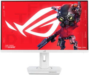 ASUS ROG Strix XG27ACS-W USB Type-C Gaming Monitor, 27" WQHD Fast IPS Display, 180Hz Refresh Rate, 1ms (GtG) Response Time, NVIDIA G-Sync & AMD FreeSync Technology, White | 90LM09Q1-B01170