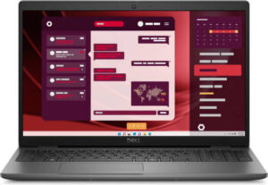 Dell Latitude 3550 Laptop,15.6 " FHD Display, Intel Core i7-1355U Processor, 8GB RAM, 512GB SSD Storage, Iris Xe Graphics, Backlit English-Arabic Keyboard, FreeDOS, Charcoal | L3550I78GB512UA-2523