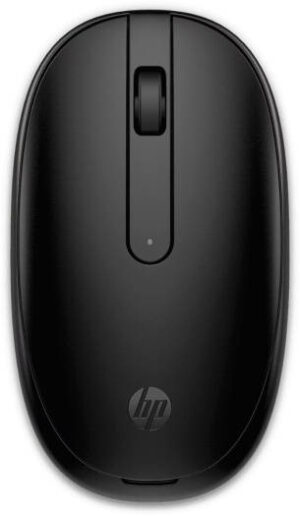 HP 240 Bluetooth Mouse, Ambidextrous Design, Up to 1600 DPI, Bluetooth 5.1 Wireless Connectivity, Compact, Portable, Black | 3V0G9AA