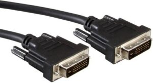 Genuine Monitor Cable DVI digital M / M Single Link 3 m - Gray | DVI to DVI-3M