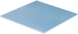 Arctic 50x50x1mm Thermal Pad, 1mm Pad Thickness, 80 Shore OO Hardness, APT2560 Material, Blue | ACTPD00002A