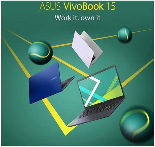 Asus VivoBook 15 X513 15.6’’ FHD Laptop, 11th Gen Intel Core i5 -1135G7 2.4 Ghz, 8GB DDR4 RAM, 512GB SSD, Intel HD Graphics, Windows11 Home, English Arabic Keyboard, Black | X513EA-EJ3539W - Image 5