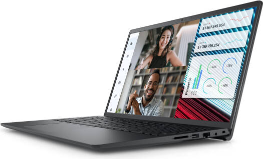 Dell Vostro 3520 Laptop, 15.6" FHD 120Hz Display, Intel Core i3-1215U Processor, 8GB RAM, 512GB SSD, Intel UHD Graphics, English Keyboard, Ubuntu Linux 20.04, Black | HDL5A91032E - Image 3
