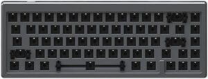Akko DIY Kit RGB Mechanical Keyboard, Hot-Swappable, Gasket Mount, With 67-Key Layout, 4mm Bottom Noise Reduction Foam, Compatible With Windows/MacOS/Linux, Gray | MOD005-GR