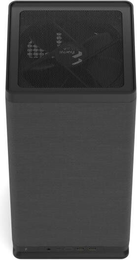 Fractal Mood Mini-ITX SFF Computer Case, 1x 180mm Fan Included, Up to 280mm Radiator & 2x 120mm/140mm Fan Support, Rear Magnetic Filter Mesh, Black | FD-C-MOD1N-02 - Image 5