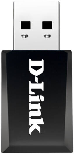 D-Link AC1300 MU-MIMO Wi-Fi USB Adapter, MU-MIMO, USB 3.0, 5 GHz, Integrated Antenna, Wireless Speed 400 Mbps (2.4 GHz), 866Mbps (5 GHz) | DWA-182