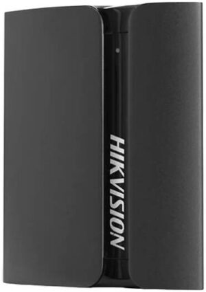 Hikvision T300S 1TB External SSD, High-Speed USB 3.1 Interface,USB-C Connectivity, Drop Shock & Dust Resistant, Compact & Portable Design, Windows, MacOS, And Linux, Compatible, Black | HS-ESSD-T300S