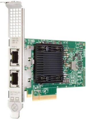 HPE Ethernet 10/25Gb 2-port 631SFP28 Adapter, 25 Gbps Data Transfer Rate, PCI Express 3.0 x8, 10Gb Ethernet / 25Gb Ethernet SFP28 x 2 | 817718-B21