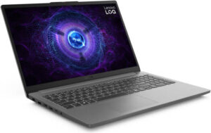 Lenovo LOQ 15IAX9E Essential Laptop, 15.6" FHD IPS 144Hz Display, Intel Core i5-12450HX, 8GB RAM, 512GB SSD, GeForce RTX 3050 6GB GPU, English Keyboard, Windows 11 Home, Luna Grey | 83LK0000US