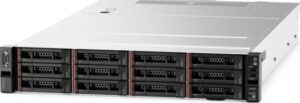 Lenovo ThinkSystem SR590 Xeon Silver 4210 (10C 2.2GHz 13.75MB Cache/85W) 16GB (1x16GB, 2Rx8 RDIMM), 3x600GB 10k SAS, 930-8i, 2x750W, XCC Enterprise, Tooless Rails, Front VGA | 7X99A05MEA