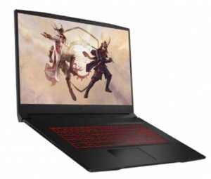 MSI Katana GF76 12UG 17.3" FHD IPS 144Hz Laptop, 12th Gen Intel Core i7-12700H 2.30Ghz, 32GB DDR4 RAM, 1TB SSD, 8GB Nvidia Geforce RTX 3070, Eng-Arabic KB, Windows 11 Home, Black | 9S7-17L322-063