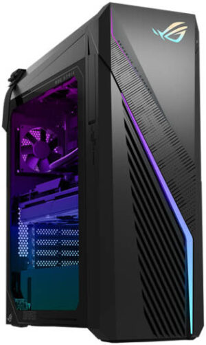 ASUS ROG Strix G16CH Gaming Desktop Computer, Intel Core i7-13700F Processor, 32GB RAM, 1TB SSD, GeForce RTX 4060 8GB Laptop GPU, Black Keyboard & Mouse, Windows 11 Home, Black | G16CH-IH766