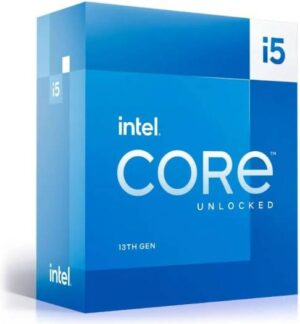 Intel Core i5-13600K 3.5GHz Processor, 13th Gen LGA 1700, 14 Cores, 20 Thread, 24MB Cache Memory, 5.1GHz Max Turbo Freq, 2 Channel DDR5, 3.5GHz P-Core Clock Speed, 128 GB Max Memory | BX8071513600K